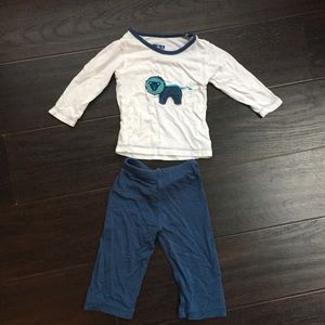 Kickee Pants 3-6 month lion